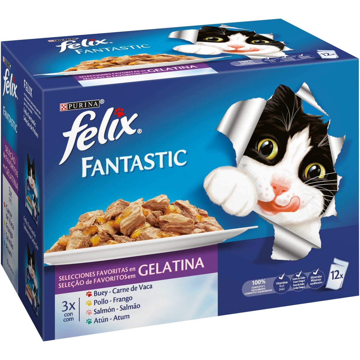 4x FELIX Fantastic Selection - 2 Geschmacksrichtungen