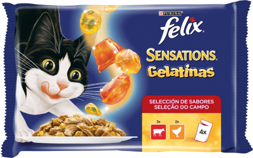 Felix Sensations Senior pour chat, Large choix