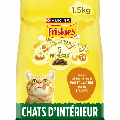 Friskies mit Huhn für Wohnungskatzen