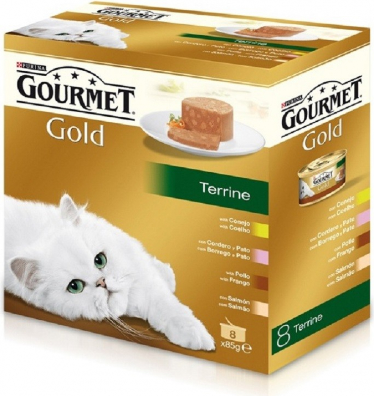 GOURMET Gold tarrina - varios sabores