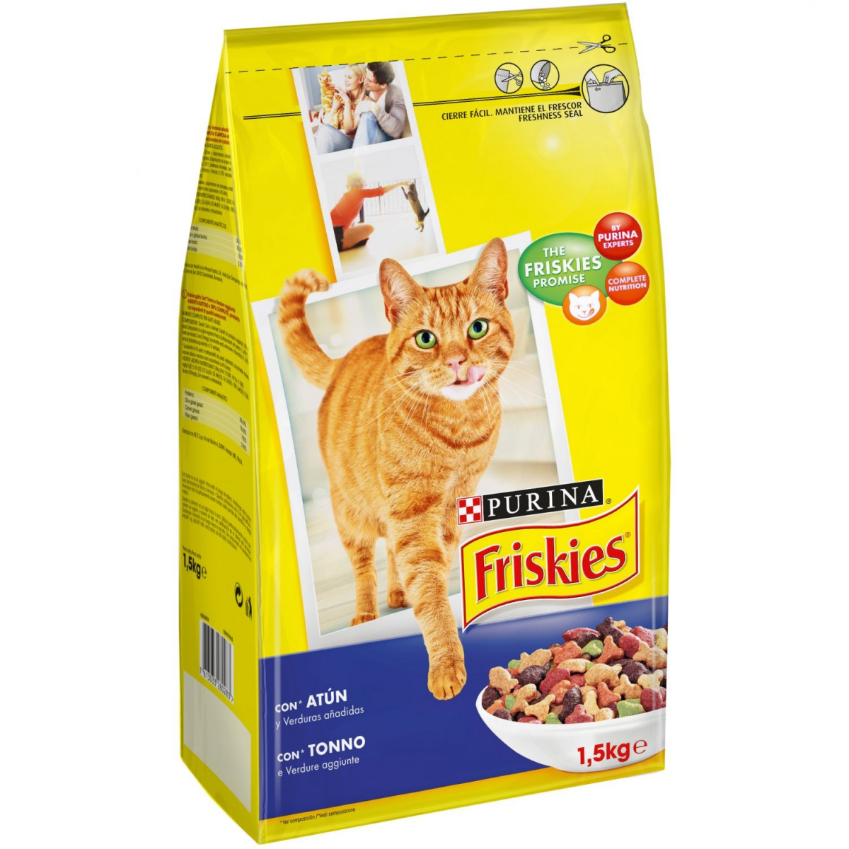 Friskies Adult Trockenfutter für Katzen mit Fisch - La 2688f121ce07D74717e0b1f21D122e045211580727134