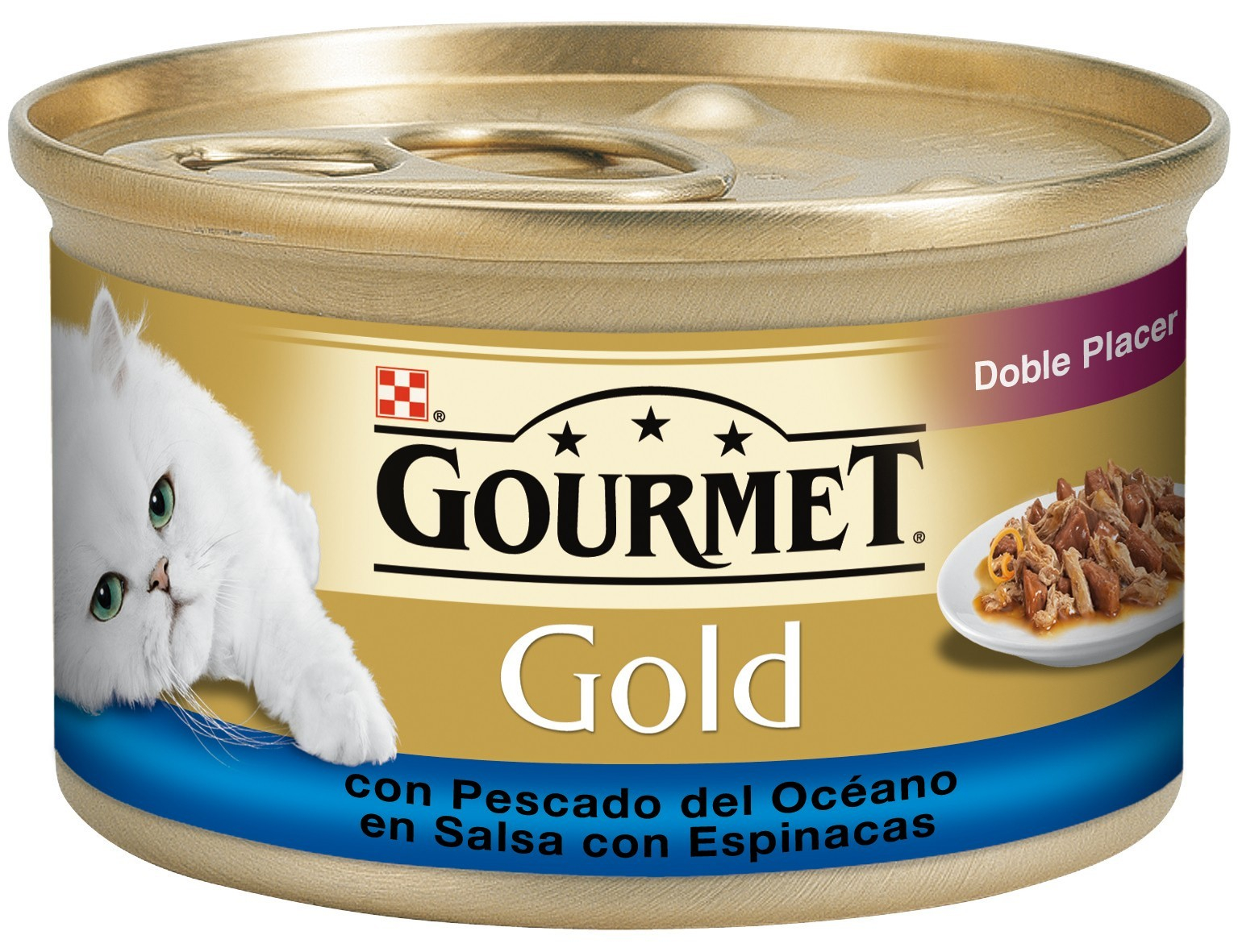 GOURMET Gold Double Délice ração húmida para gato com vários sabores