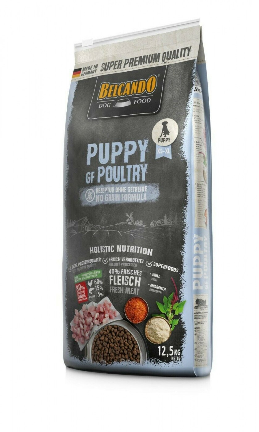 Belcando Puppy GF Poultry - Alimento seco de carne de aves para cães até 4 meses