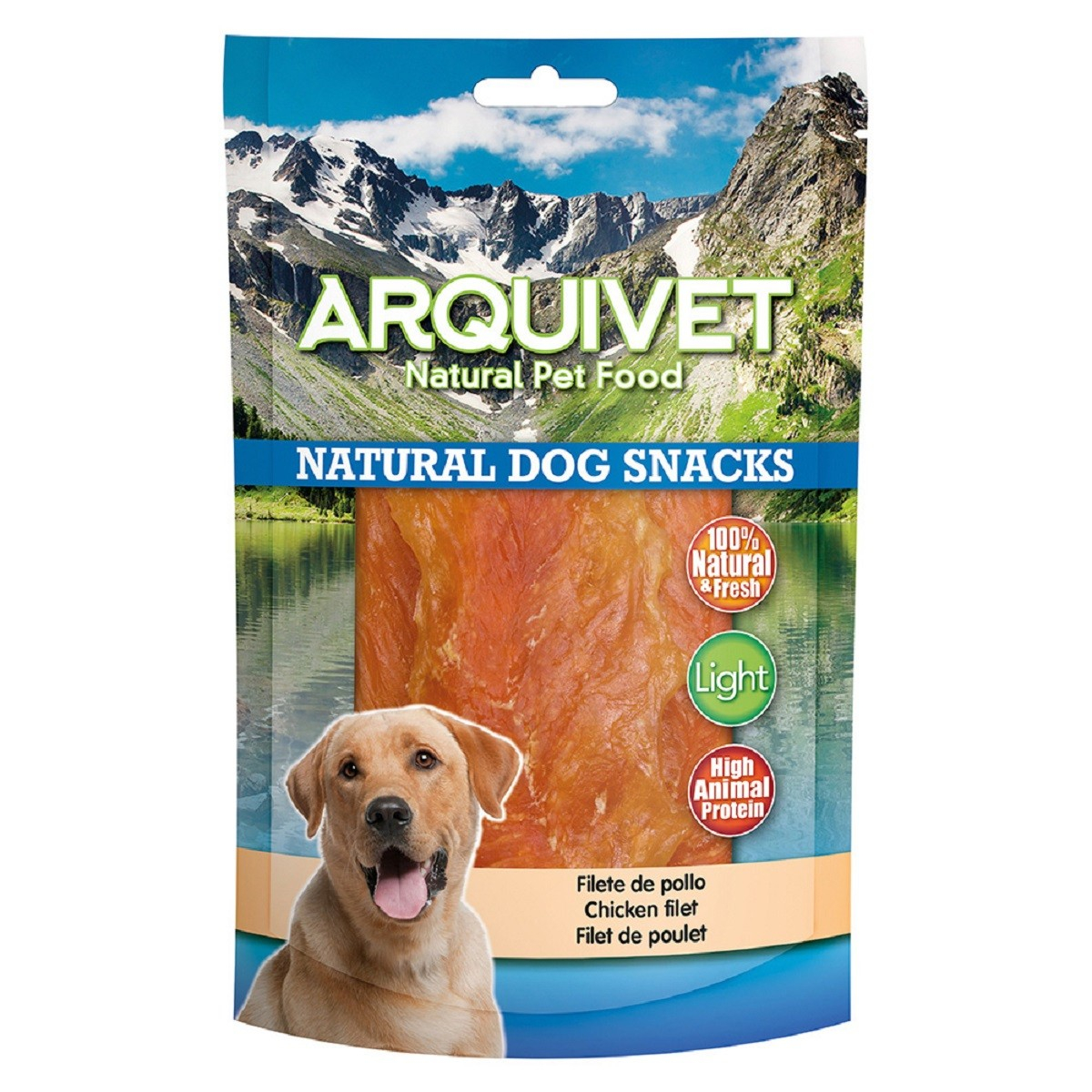 ARQUIVET Natural Dog Snacks Filete de Pollo