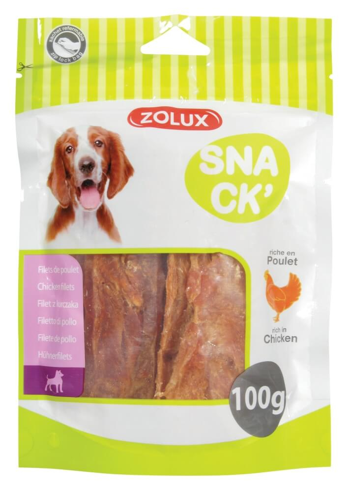Zolux Snacks naturais de frango para cão