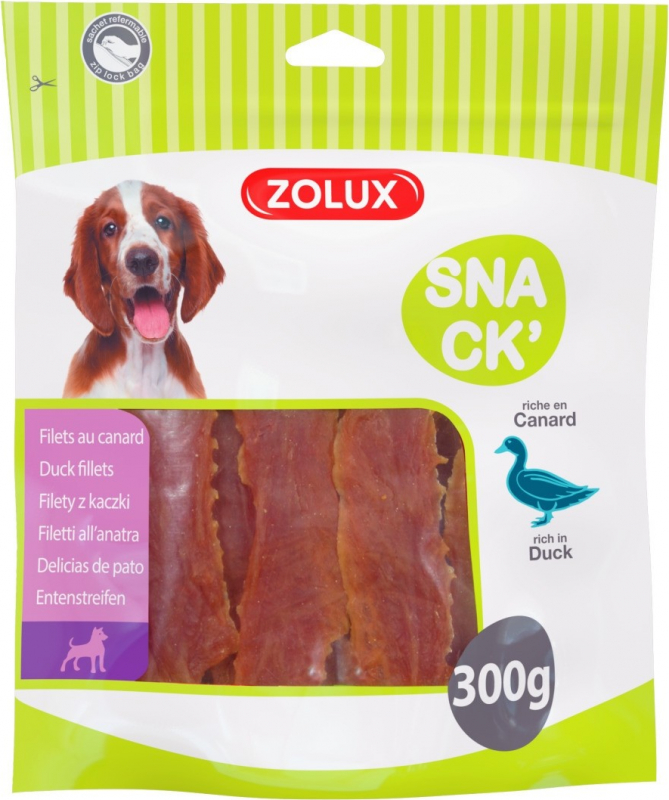 Zolux Friandises Filet de canard pour chiens 