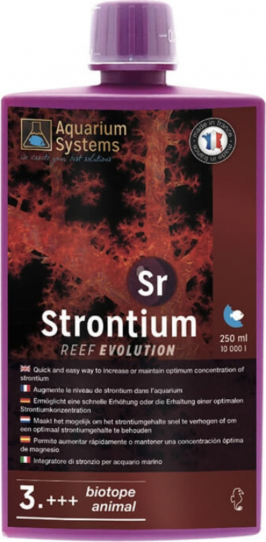 Reef Evolution Strontium pour aquarium marin