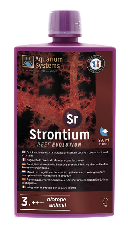 Reef Evolution Strontium para acuarios marinos