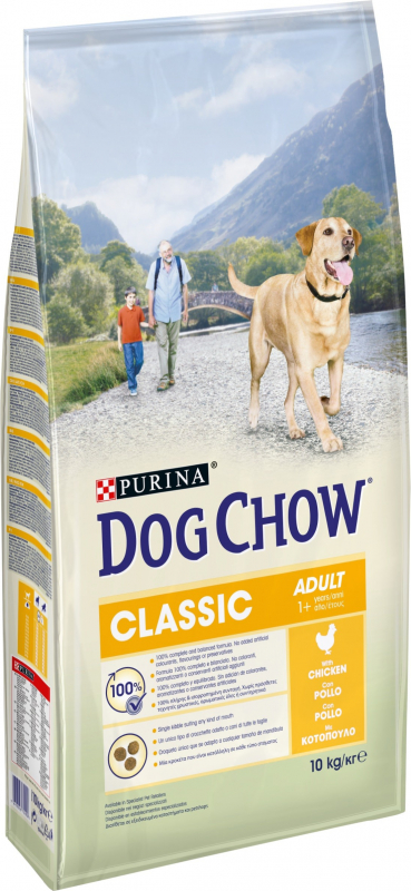 DOG CHOW Classic pour chien adulte poulet