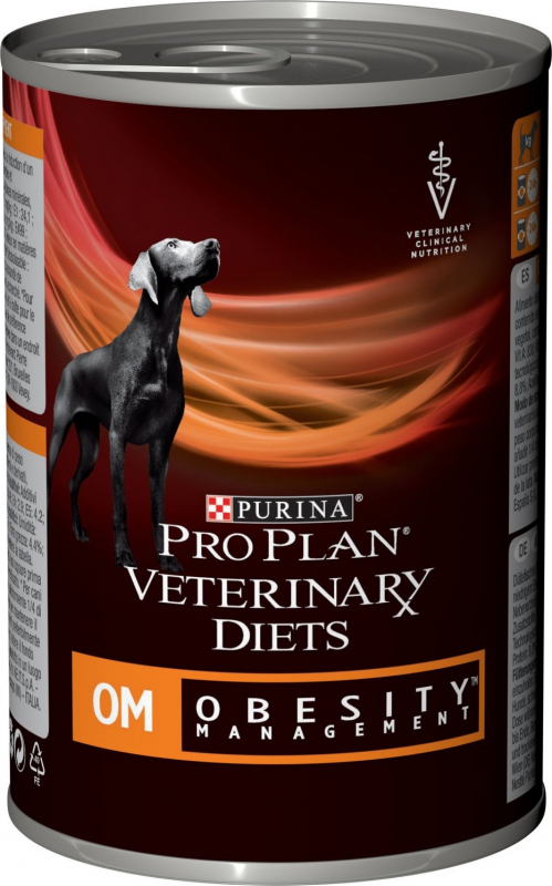 Pro Plan Veterinary Diets OM Obesity Management Mousse para perros - 400g