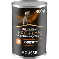 Pro Plan Veterinary Diets OM Obesity Management Mousse para perros - 400g