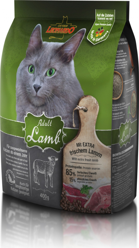 Leonardo Adult Lamb de Cordero para gato adulto