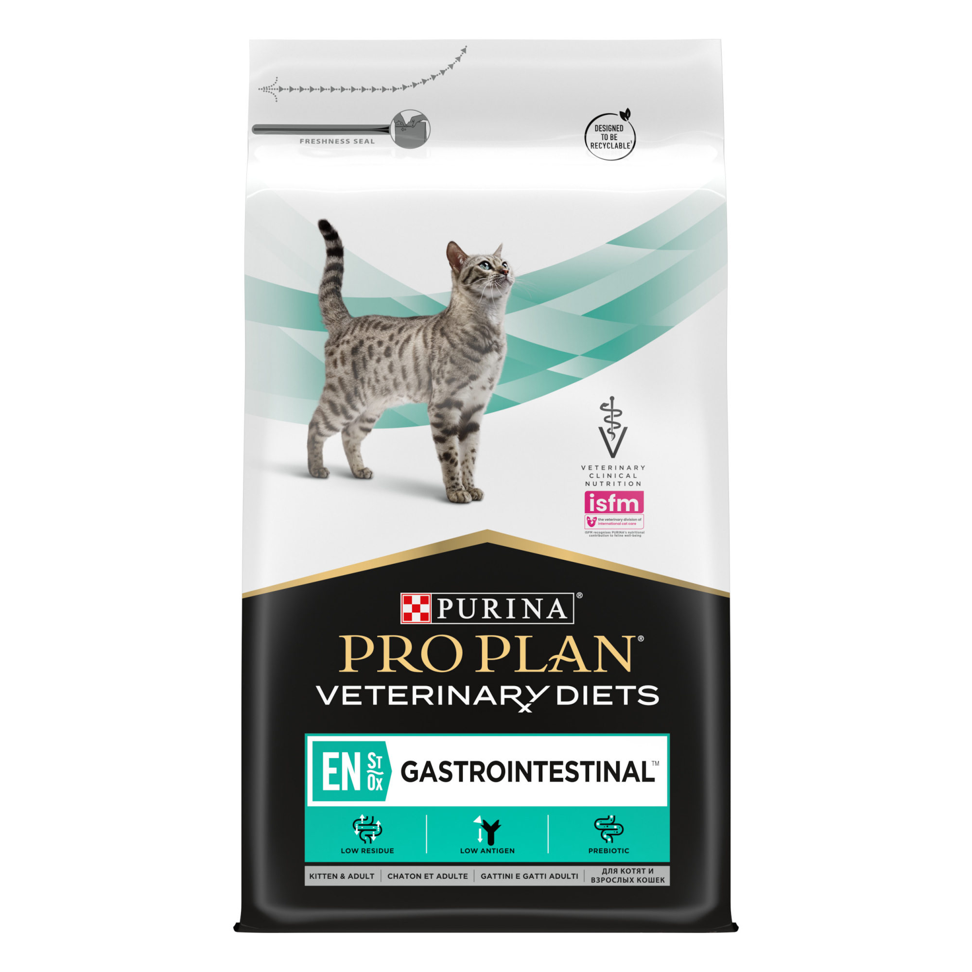 PRO PLAN Veterinary Diets Feline EN ST/OX Gastro Intestinal - Ração seca para gato com desordens intestinais
