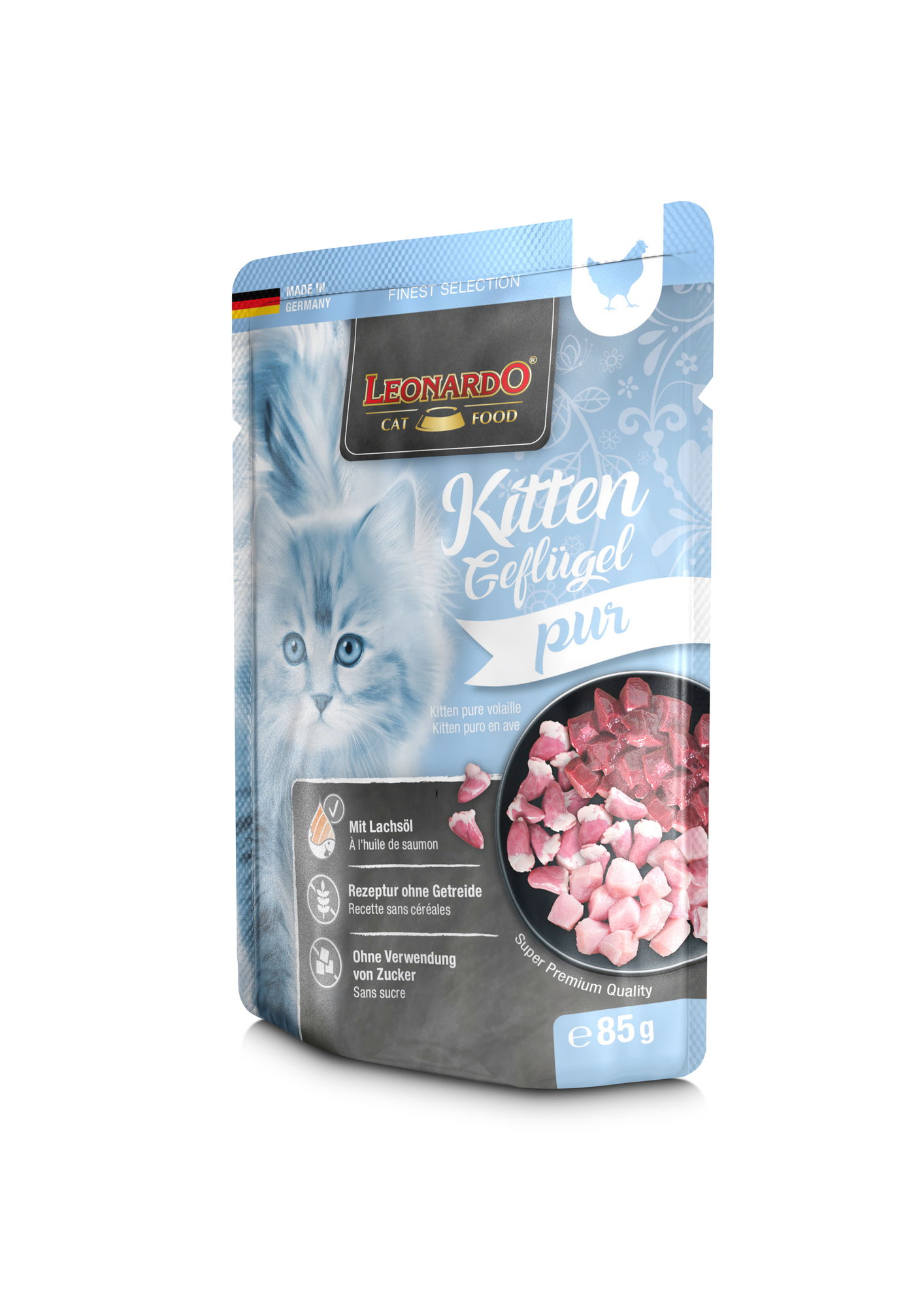Leonardo Kitten Finest Selection comida húmeda para gatitos