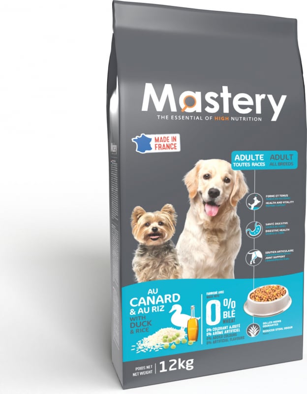 Mastery mit Ente für erwachsene Hunde mit Ente Super Premium