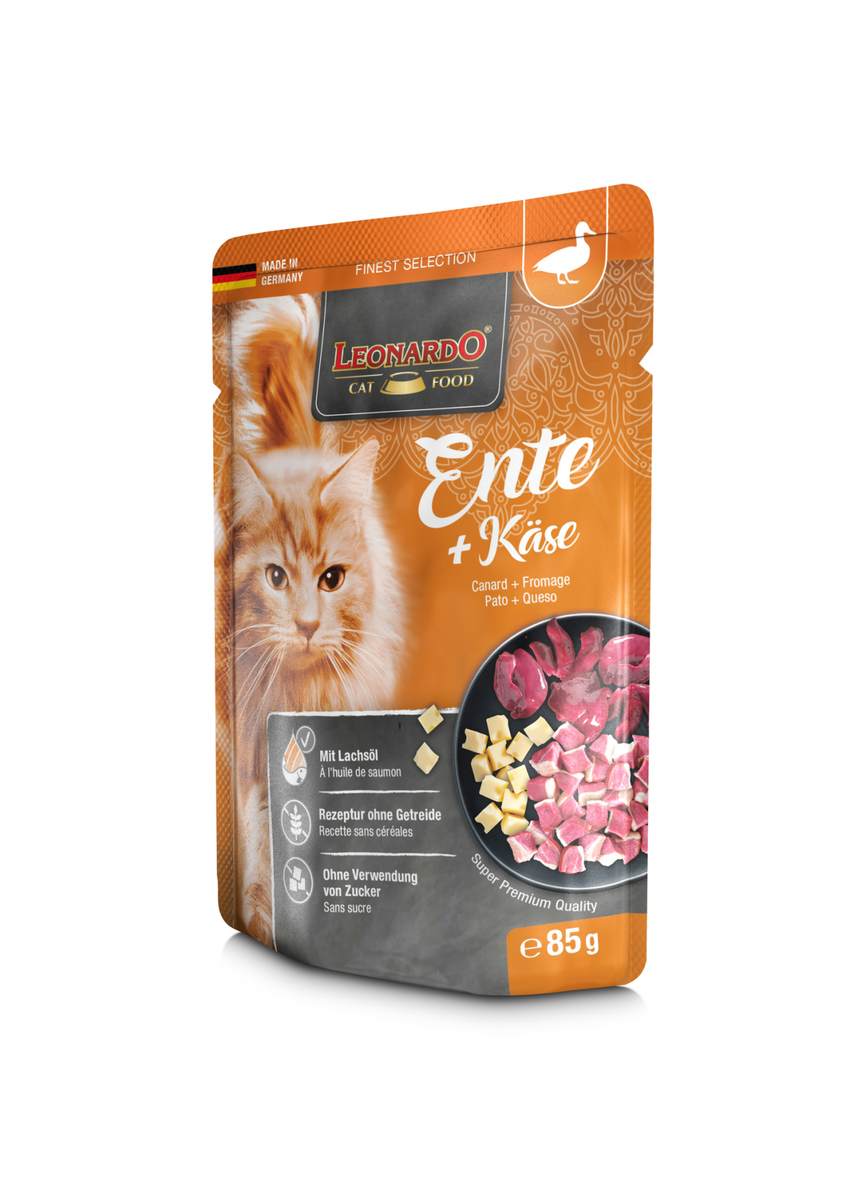 Leonardo Finest Selection DUO comida húmeda para gatos - 8 recetas