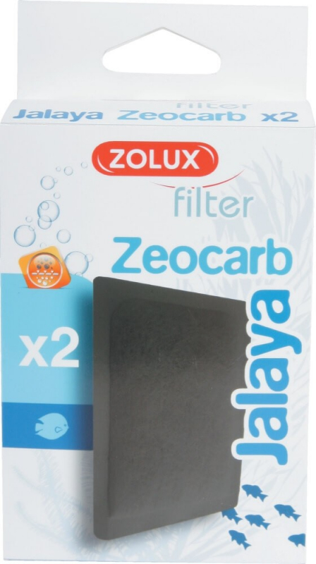 Filtro di ricambio in carbonio e zeolite per filtro per acquari Jalya e First 60cm (x2)