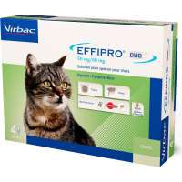 Virbac Effipro Duo Pipetas antiparasitarias para gatos