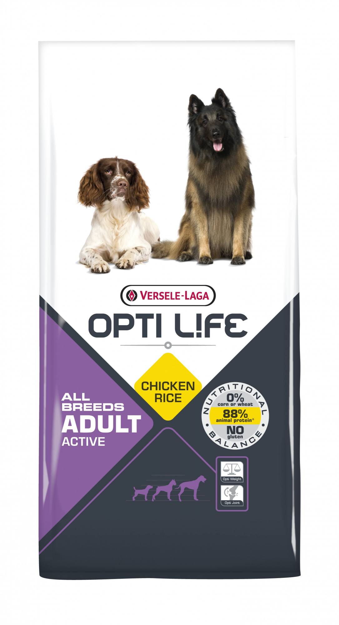OPTI LIFE Adult Active Hundefutter