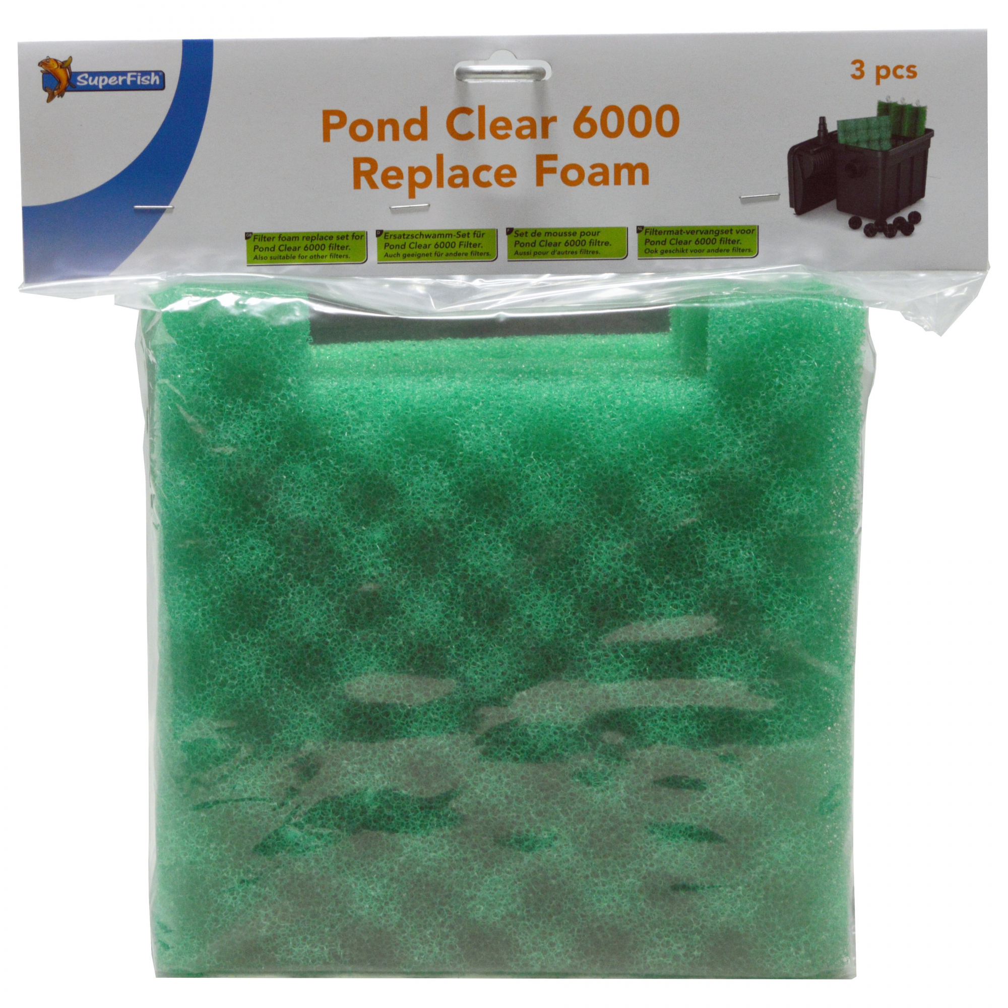 Juego de esponjas de recambio para filtros Superfish PondClear