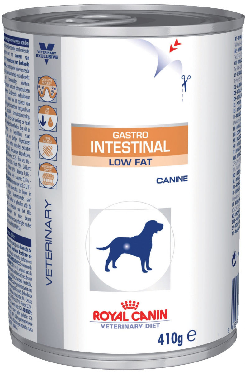 Mechanica Springplank Shinkan Royal Canin Veterinary Diet Gastro Intestinal Low Fat