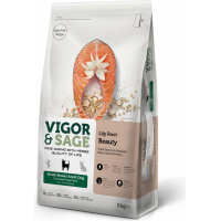 Vigor & Sage Saumon & Thé vert Sans Céréales pour Chien Adulte de petite taille
