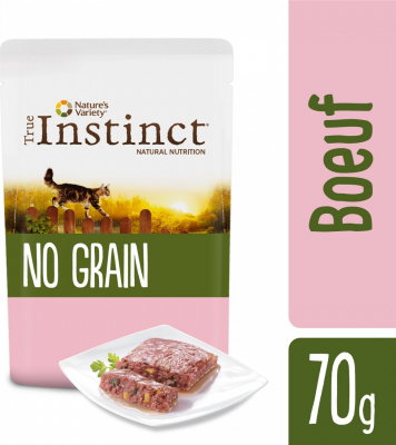 True Instinct Patee Pour Chat Adulte En Sachet Sans Cereales 4 Saveurs Au Choix