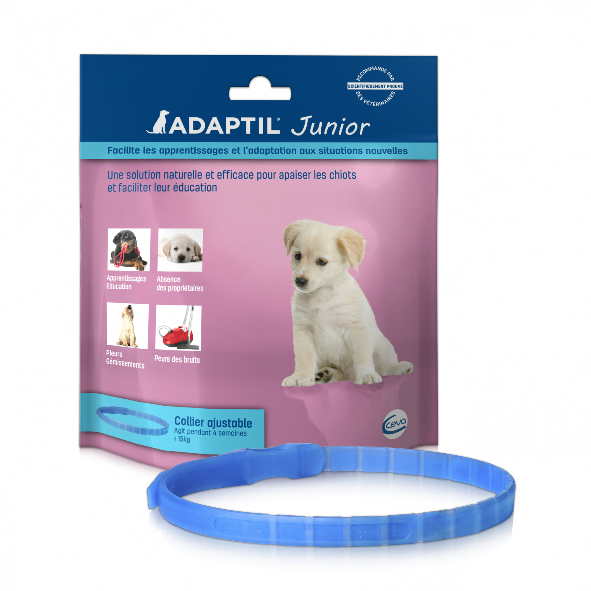 Adaptil Junior antistress halsband voor puppy's