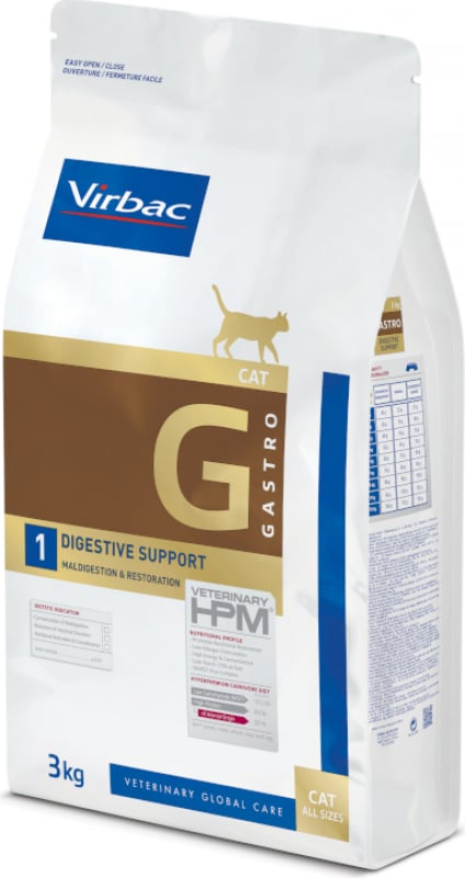 Virbac Veterinary HPM G1 - Digestive Support pour chat adulte
