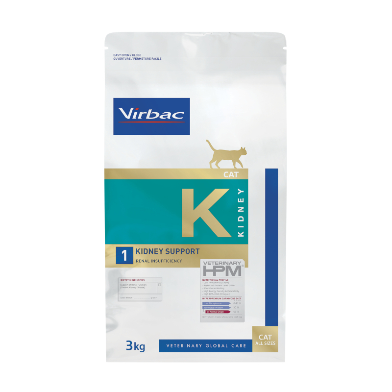 Virbac Veterinary HPM K1 - Kidney Support per gatti adulti