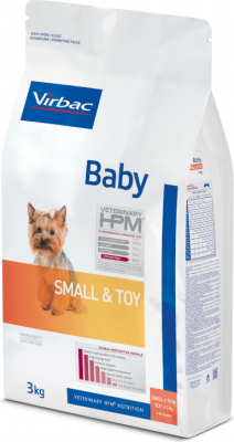 VIRBAC Veterinary HPM Baby Small & Toy Cachorros de razas pequeñas