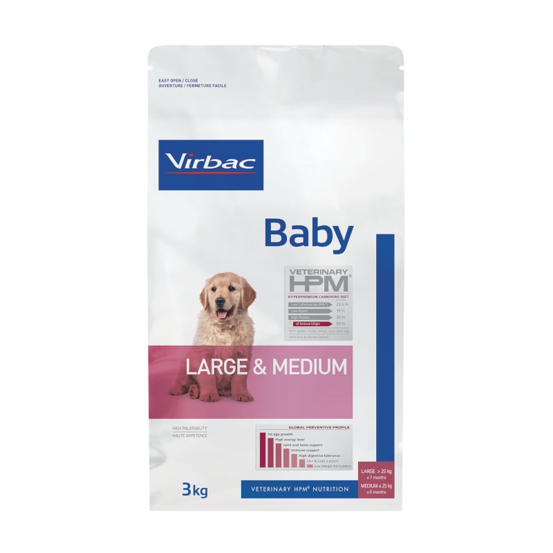 VIRBAC Veterinary HPM Baby Large & Medium