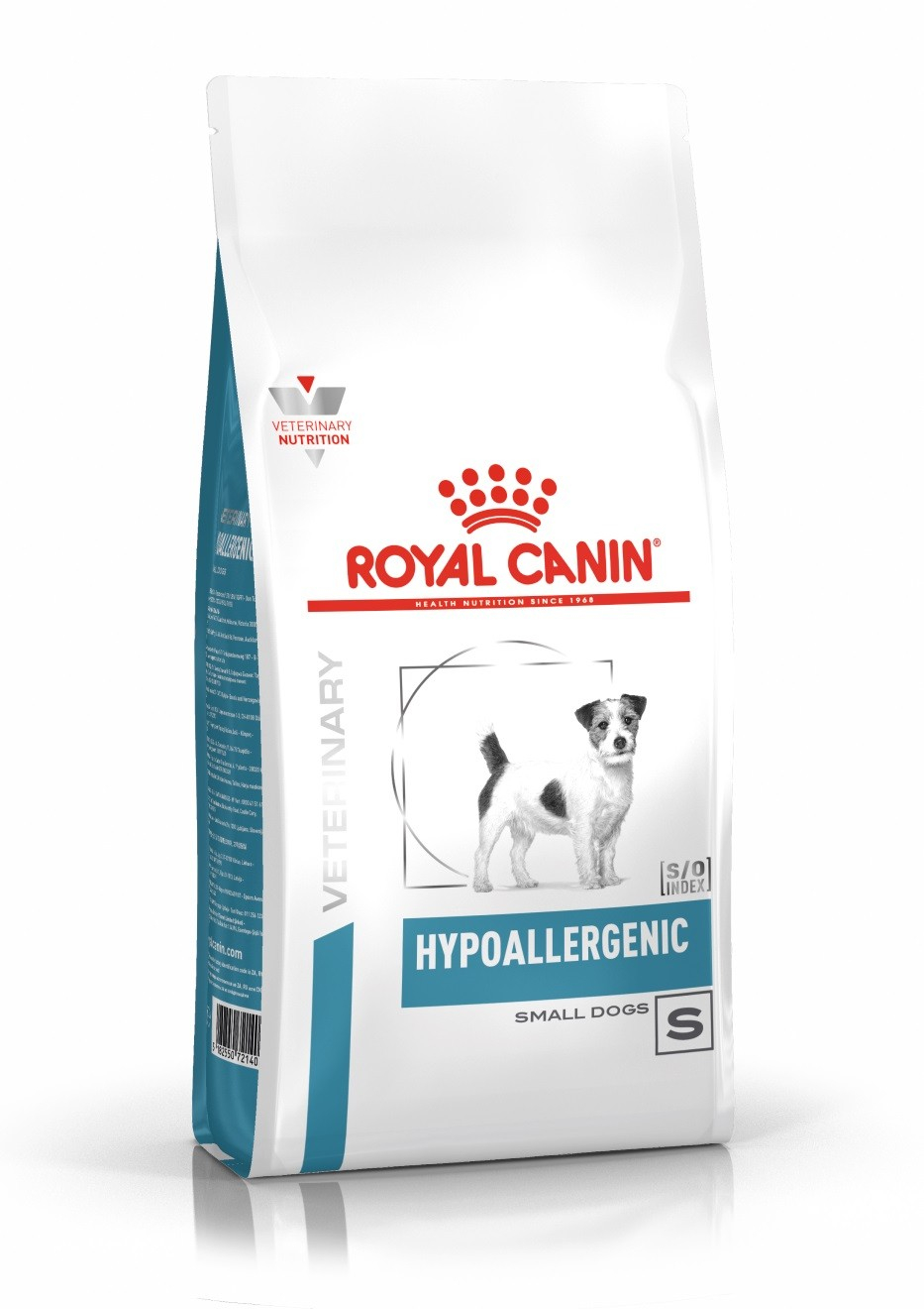 Alimentação veterinária para cão com alergias e intolerâncias alimentares Royal Canin Veterinary Diet Hypoallergenic Small Dog HSD 24