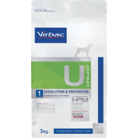 Virbac Veterinary HPM Urology 1 Dissolution et Prévention pour chien adulte