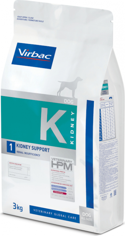 Virbac Veterinary HPM K1 - Kidney Support pour chien adulte