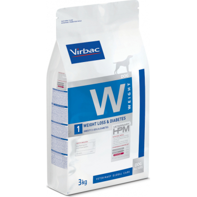 Virbac Veterinary Hpm W1 Weight 1 Loss & Diabetes Para Perros