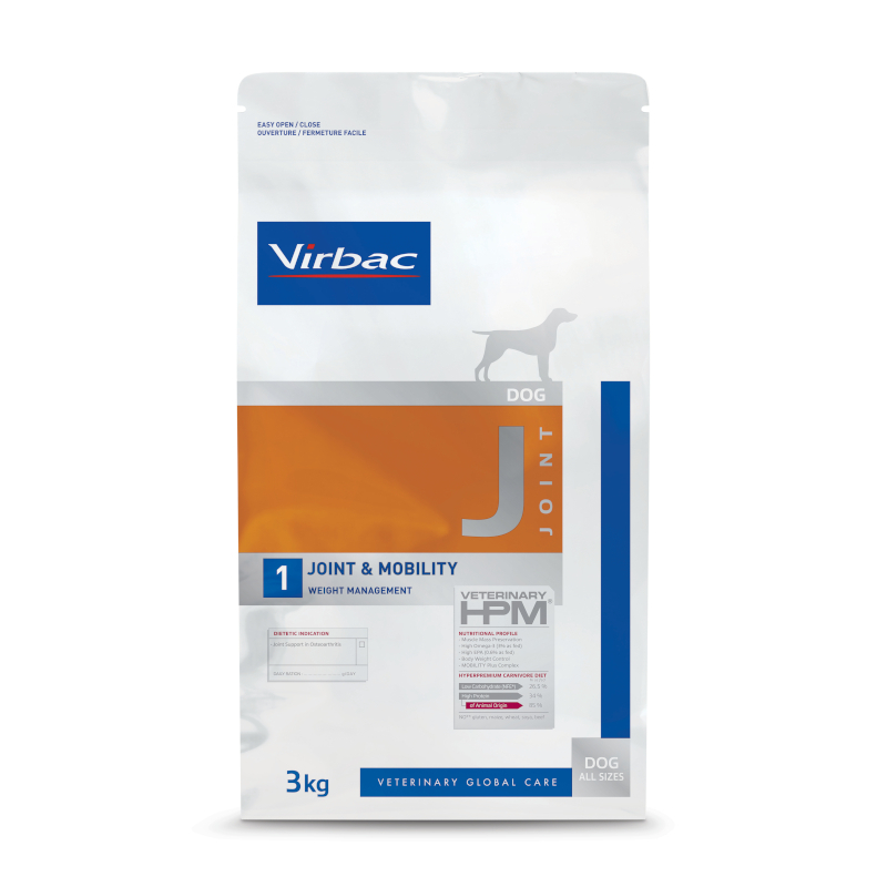 Virbac Veterinary HPM J1 - Joint & Mobility pour chien adulte