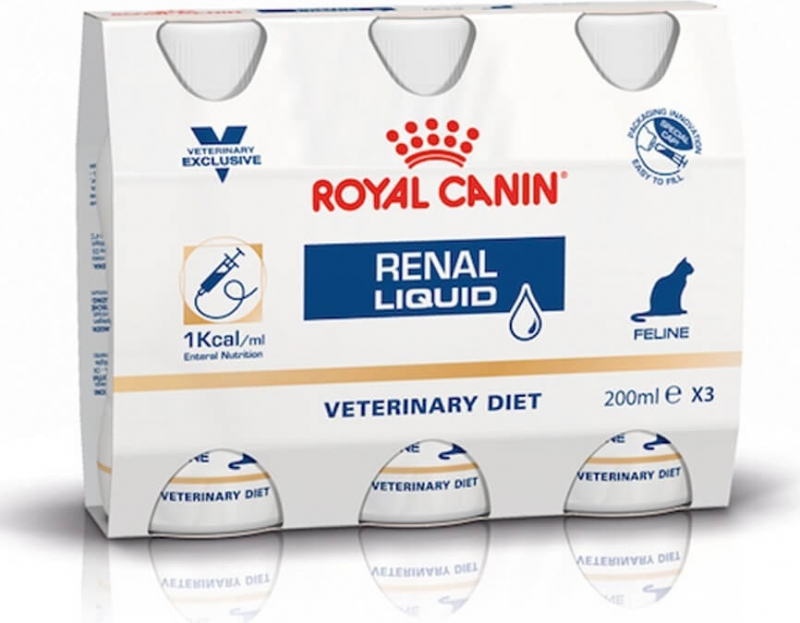 Royal Canin Veterinary Diet Renal pour chat en bouteille