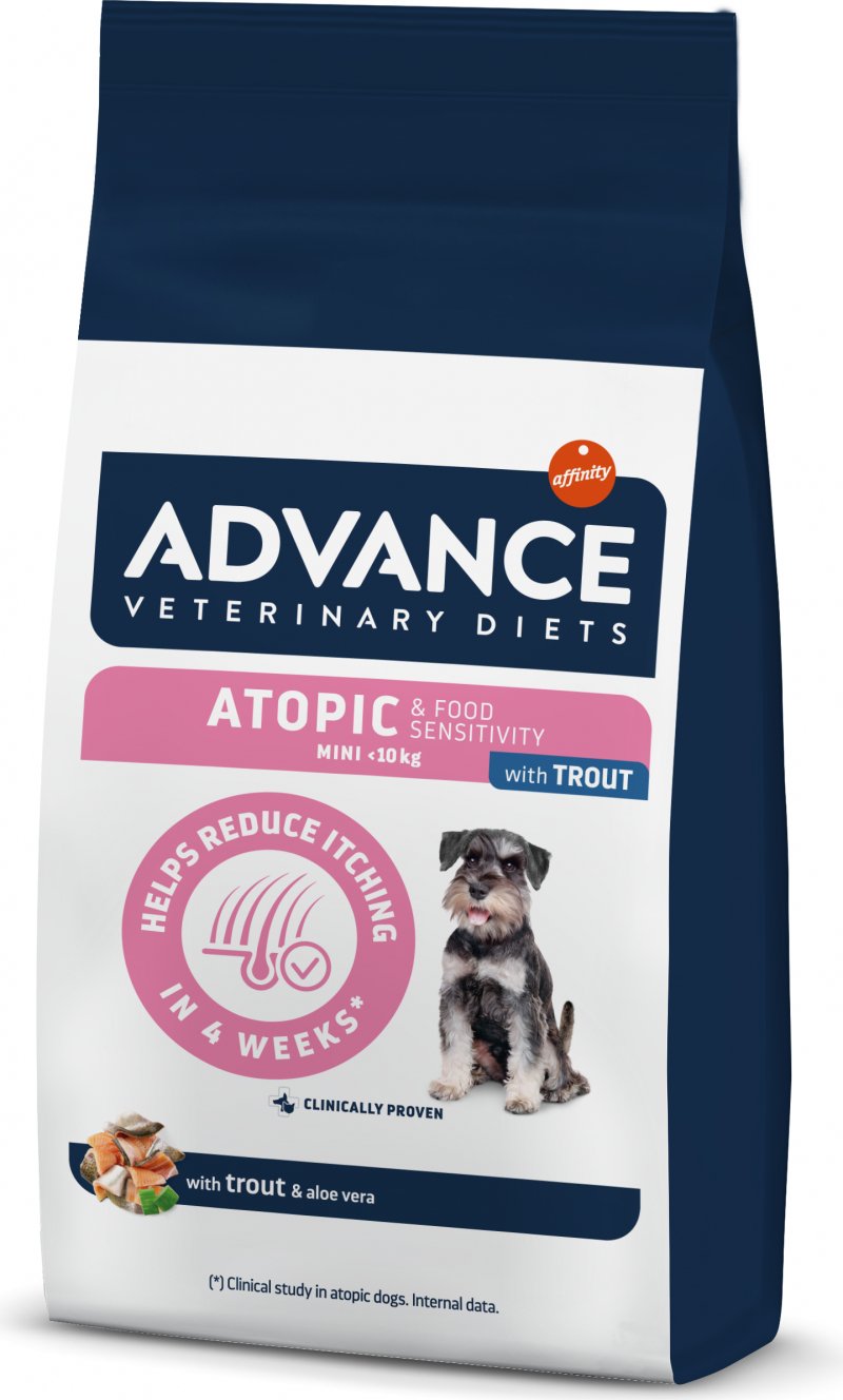 ADVANCE VETERINARY DIETS Atopic Care Mini väikesekasvulistele koertele