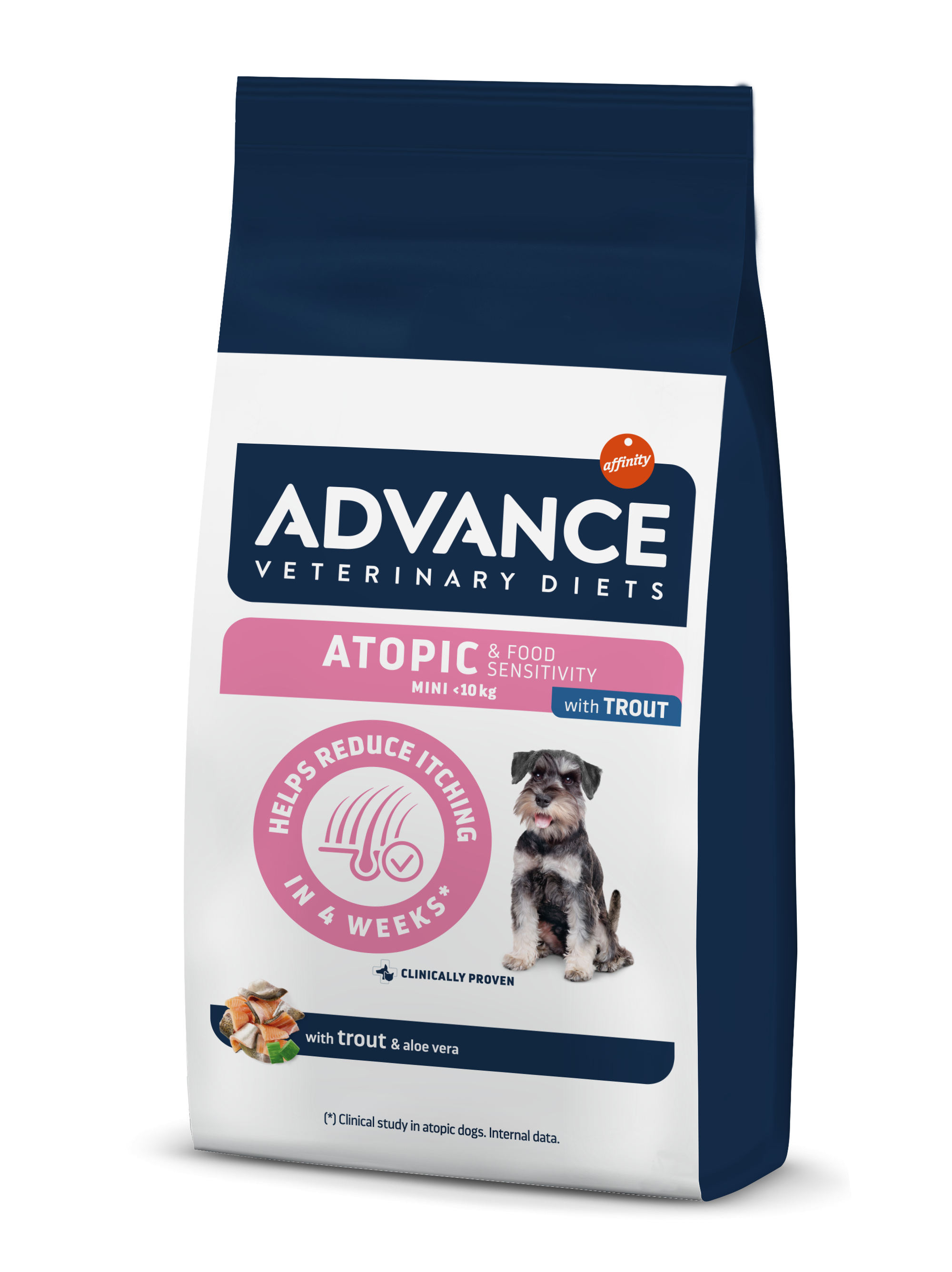 ADVANCE VETERINARY DIETS Atopic Care Mini väikesekasvulistele koertele