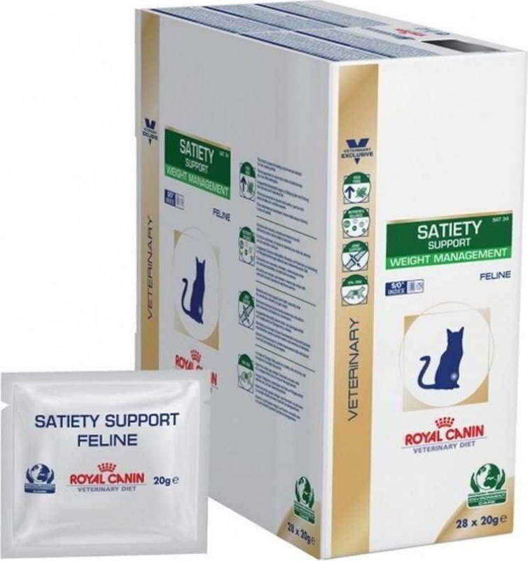 Royal Canin Veterinary Diet Satiety Support en sachet pour chat