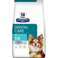 HILL'S Prescription Diet T/D Dental Care Mini für kleine erwachsene Hunde