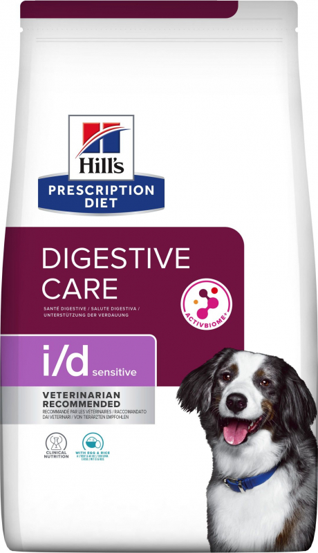 HILL'S Prescription Diet i/d Sensitive Digestive - ração seca de ovo e arroz para cão e cãozinho