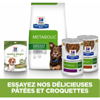 Pâtée HILL'S Prescription Diet Metabolic Weight Management pour chien adulte