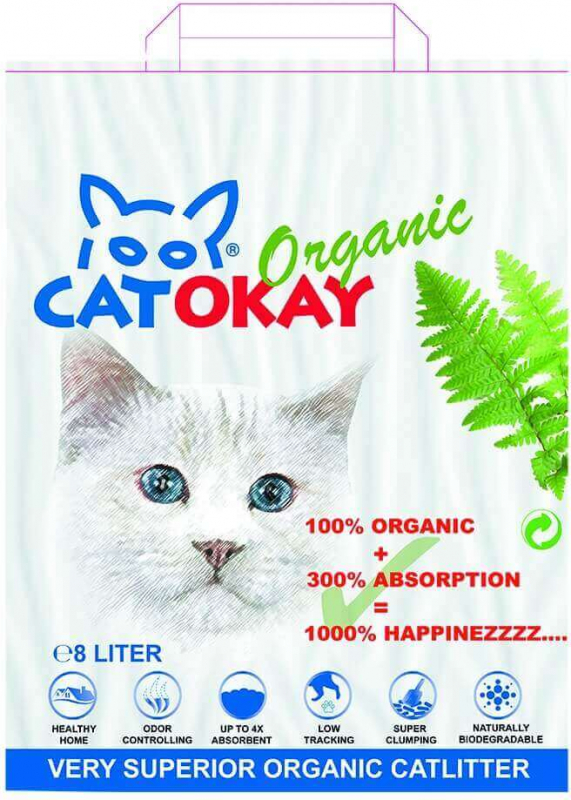Litiere Agglomerante Et Biodegradable Catokay Organic