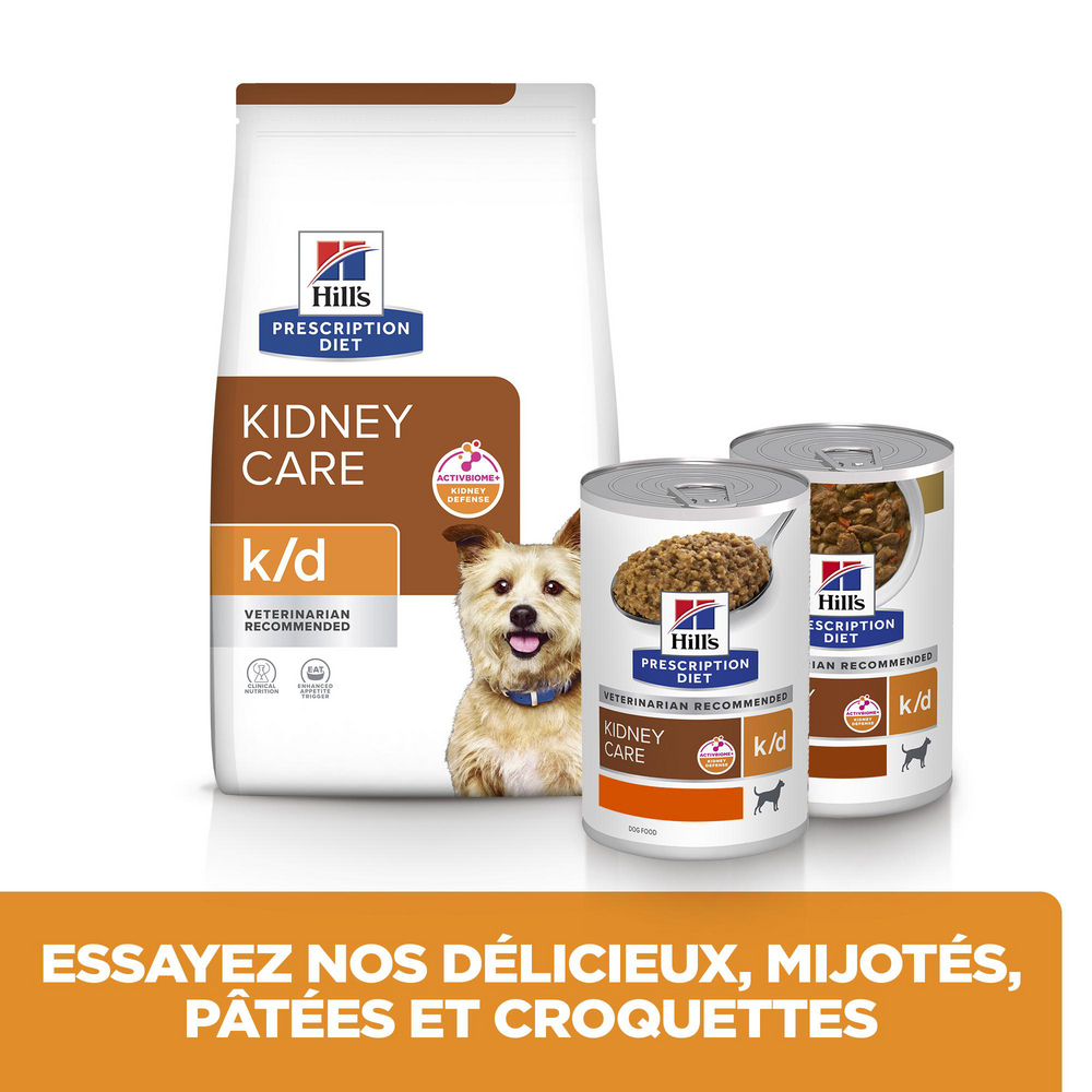 Paté HILL'S Prescription Diet K/D Kidney Care per cani adulti