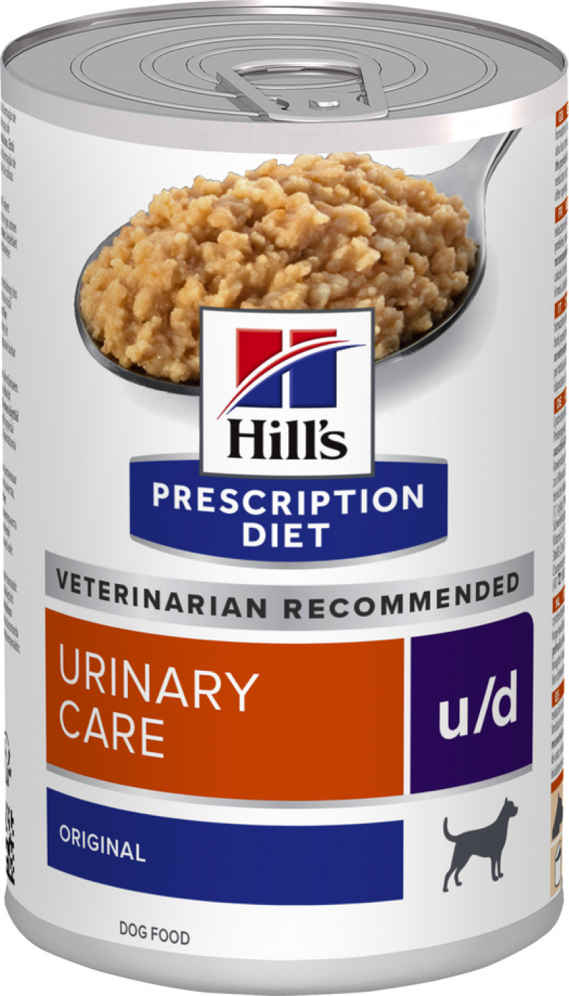 Pâtée HILL'S Prescription Diet U/D Urinary Care pour chien adulte