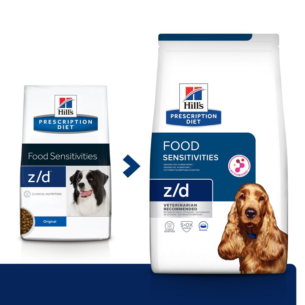HILL'S Prescription Diet Z/D Food Sensitivities für erwachsene Hunde