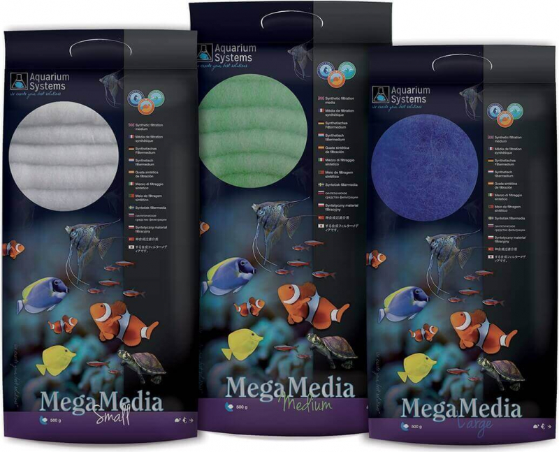 Media de filtration Méga Média - 3 densités disponibles