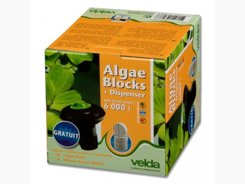 Difusor + Pastilhas Anti-Algas Velda Algae Blocks